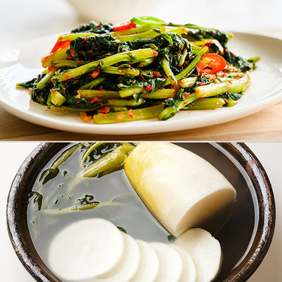 Yeoncheon Migumchi Young Radish 2kg + Dongchimi 2kg + Cubed Radish Kimchi 1kg _Korea Direct Delivery A