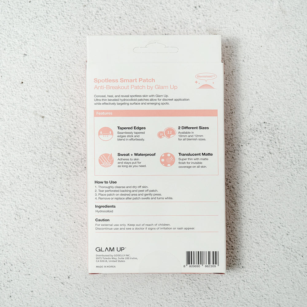 [GLAM UP] 스팟리스 스마트 패치 (36개입)