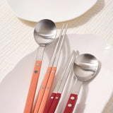 [BOGEN] 쌍띠에 샤틴 수저세트 피치 (단품)