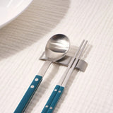 [BOGEN] 쌍띠에 샤틴 수저세트 아쿠아 (단품)