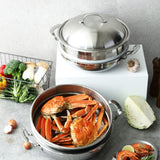 Altenbach High-Dome 316Ti Multi Party Wok
30cm / 32cm Size Options_Korea Direct Delivery E