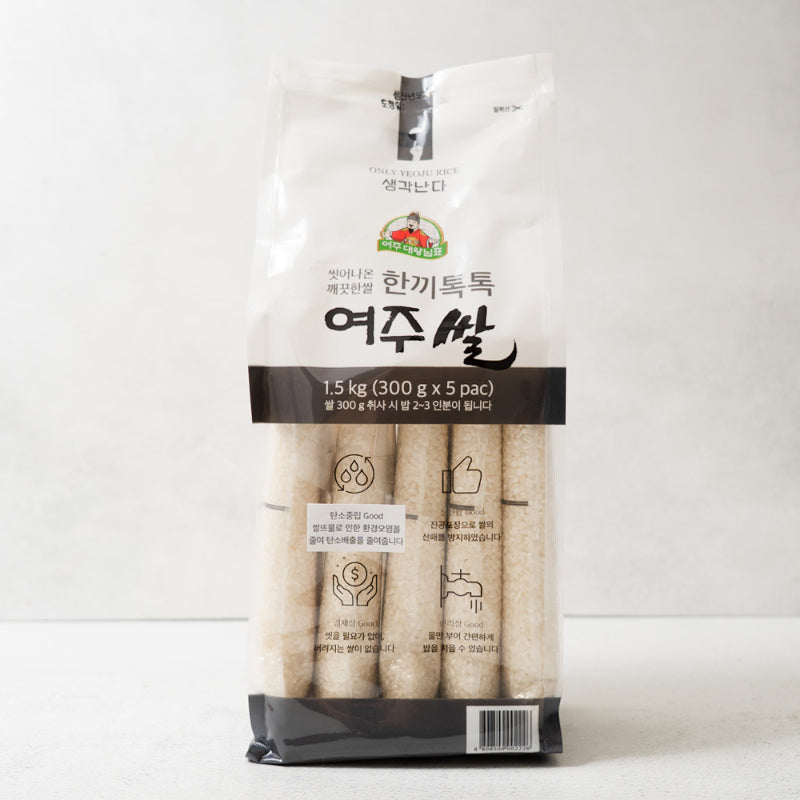 [여주시농협] 씻어나온 깨끗한쌀 여주쌀 (300g x 5팩)
