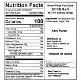 Snow White Rice Cake 360g