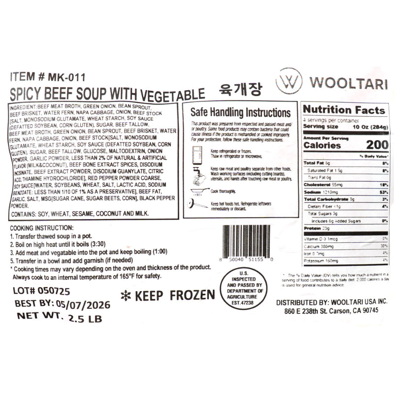 Hearty Korean Homestyle Meal Set_Free Shipping