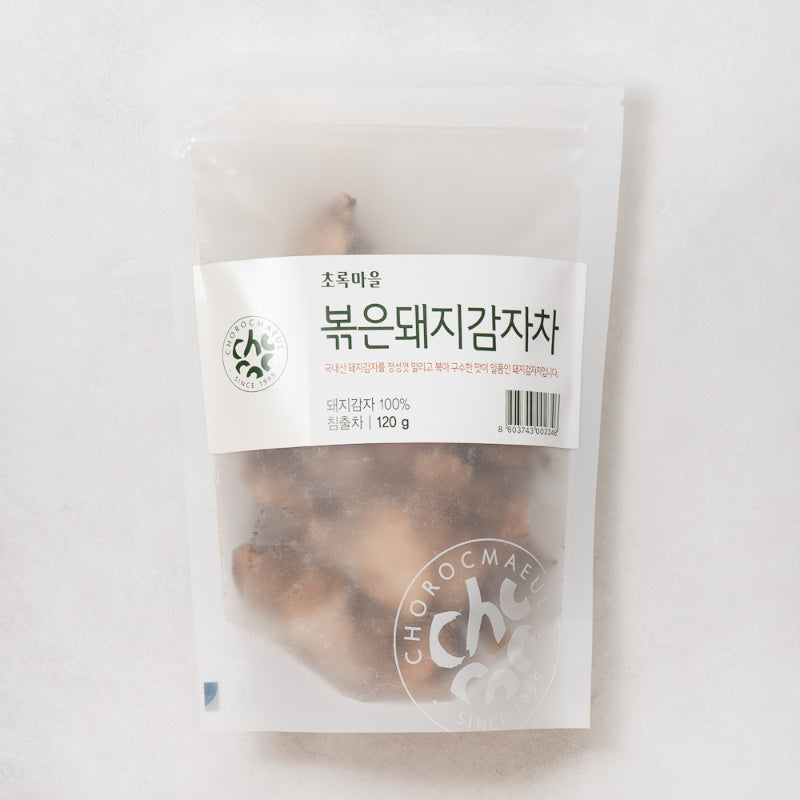 [초록마을] 국내산 무농약 볶은 땅콩자차 120g 