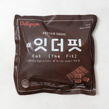 Eat The Fit Shake - Double Chocolate Flavor 280g x 2 Pack + Misugaru Flavor 280g x 2 Pack