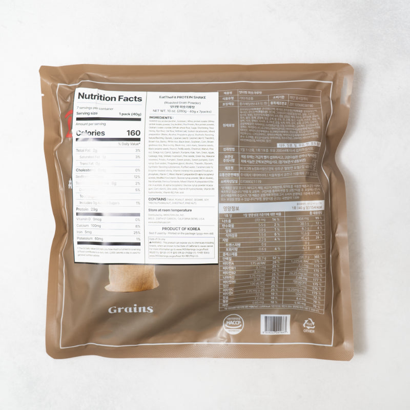 Eat The Fit Shake - Misugaru Flavor 280g (40g x 7 packs)
