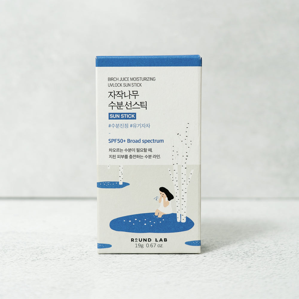 [라운드랩] 자작나무 수분 선스틱 (SPF 50+) 19g