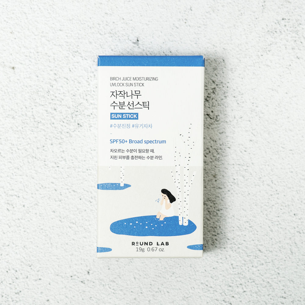 [라운드랩] 자작나무 수분 선스틱 (SPF 50+) 19g