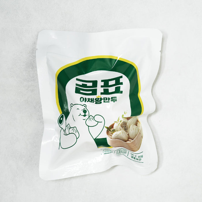 [가메골푸드] 곰표 야채 왕만두(1개입) 120g