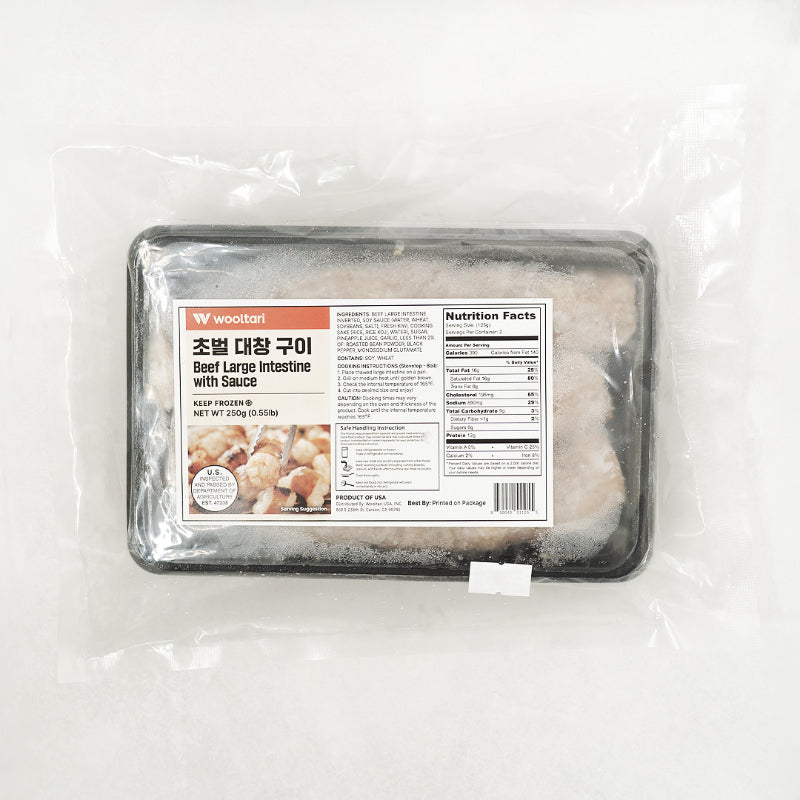 [울타리] 초벌 대창구이 250g (Beef Large Intestine with Sauce)