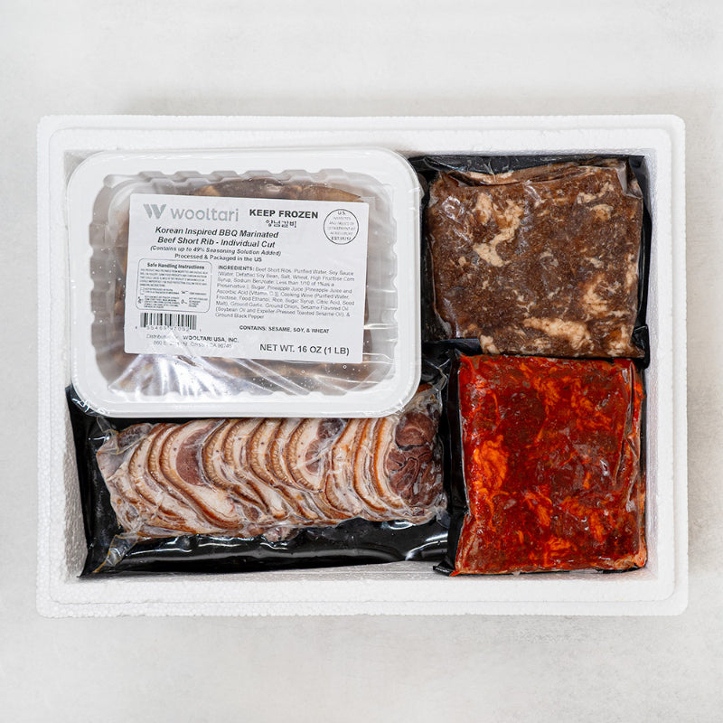 한끼에 딱! 정육 7종 실속 선물 세트(박스포함)_무료배송특가 (묶음)