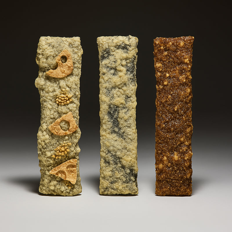 [바삭] VASAK 들깨·깻잎 김부각 70g + 연근·참깨 김부각 70g + 커피·헤이즐넛 김부각 70g 선물세트 (묶음)