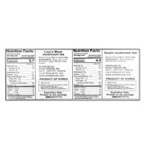 Organic Mushroom Tisane Tea Set (2 types, 2g x 5ea x 2 boxes) x 4 Box_Free Shipping (Set)