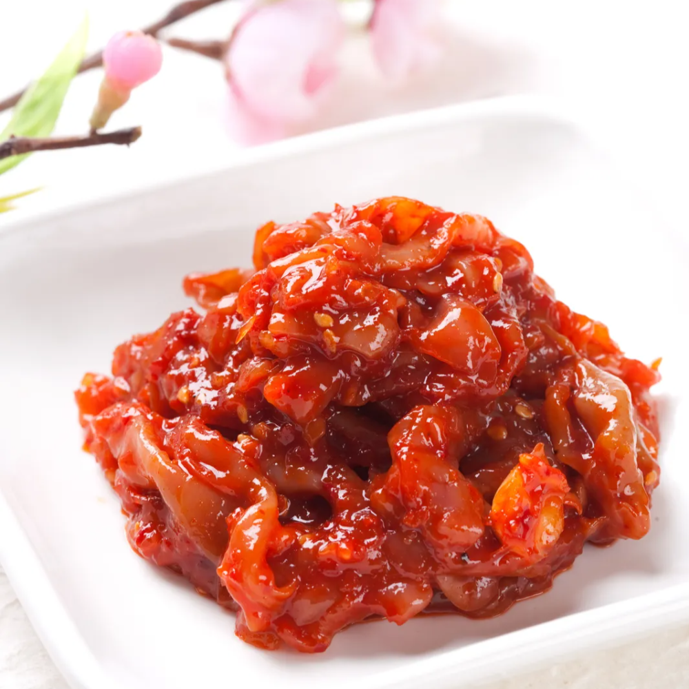 Omani Salted and Seasoned Pollack Intestines 500g