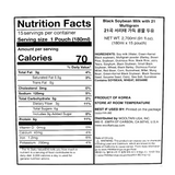 [곡물도감] 21곡 서리태 가득 콩물두유 (180ml x 15팩) x 3팩 (묶음)_ 무료배송