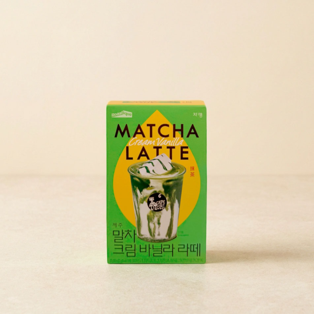 [쟈뎅] 제주 말차 크림 바닐라라떼 (20gx10개)