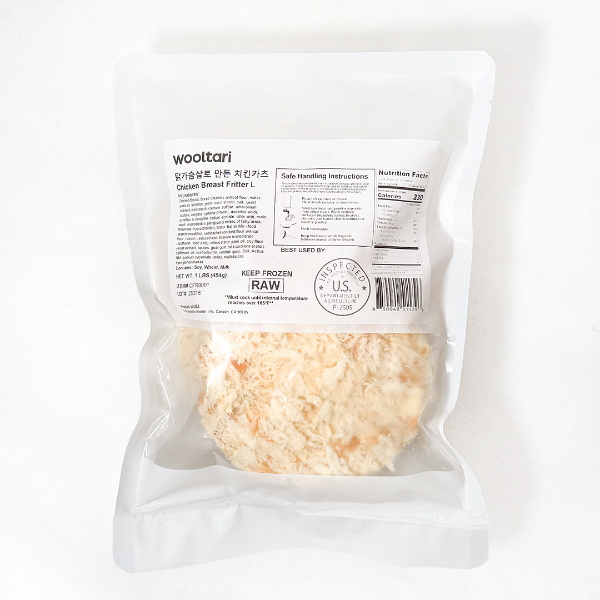 [울타리] 닭가슴살로 만든 치킨카츠 (3ps) 1lb