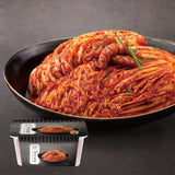 [한국직배송 A] 아워홈 구씨반가 갈치김치 + 갈치석박지 + 청잎김치 + 낙지김치 각 800g*4개 + (증정품) 고우림 유자동치미 800g