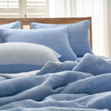 [한국직배송 F] 한길침장 인견 100% 써니 여름이불 Q (색상:블루/그레이)