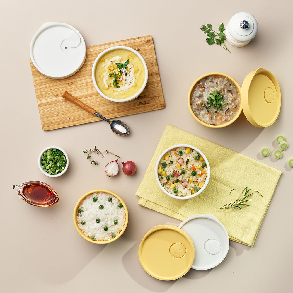 Iceway Silicone Frozen Container For Rice 240ml/350ml (8- Piece) Color Options_Korea Direct Delivery B