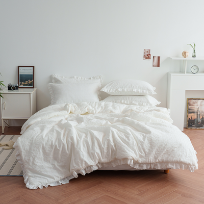 [한국직배송 A] 한길침장 겨울용 차렵이불 도비원단 모달100% 아이유 SS/Q(10OZ) (색상:화이트/민트그레이/블루)