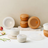 Iceway Freezer Container 600ml / 1700ml 8P – Ice Blue / Ice White (Option Purchase)_Korea Direct Delivery C