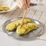 EVER STEN Mixing Bowl Full Set with Strainers (3 Stainless Bowls + 3 Strainers + 3 Lids)_ Korea Direct Delivery E