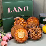 [Korea Direct Delivery C] Bakery Lanu, French Kouign Amann 6 Flavors(6pcs)+ Yakgwa Kouign Amann 2 Flavors(10pcs) 