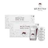 [Korea Direct Delivery A] Mealtop Milk Shaved Ice (Bingsu) Kit 200ml x 24pk + Sweet Red Bean 120g x 4pk