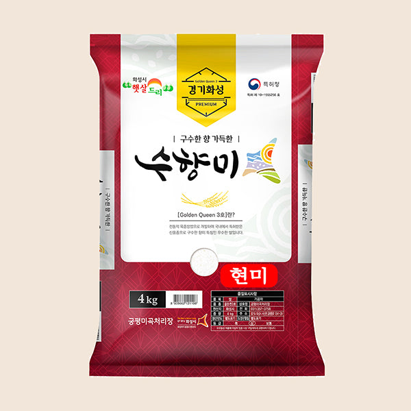 Suhyang Rice (High Grade) 4kg x 4pkㅣ*Free*  Brown Rice 4kg _ Free Shipping