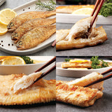 [Korea Direct Delivery A] Charcoal Grilled Assorted Fish Set (Grilled Dried Yellow Croaker 5pcs+Grilled Mackerel 2pcs+Grilled Flounder 2pcs+Grilled Cutlassfish pcs) Total 11