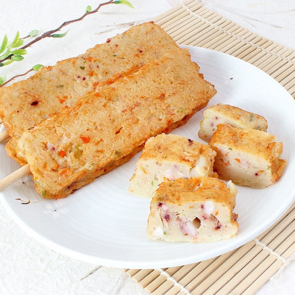 [미도어묵] 오징어야채 미도바 점보세트 (5개) + 신(辛)이내린 오징어야채바(5개) + 통으로 씹히는 통새우바 (5개)_타임딜(묶음)