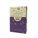 Korean Rice Almond Crepe 204g + Green Crepe 204g + Black Sesame Crepe 204g (Set)