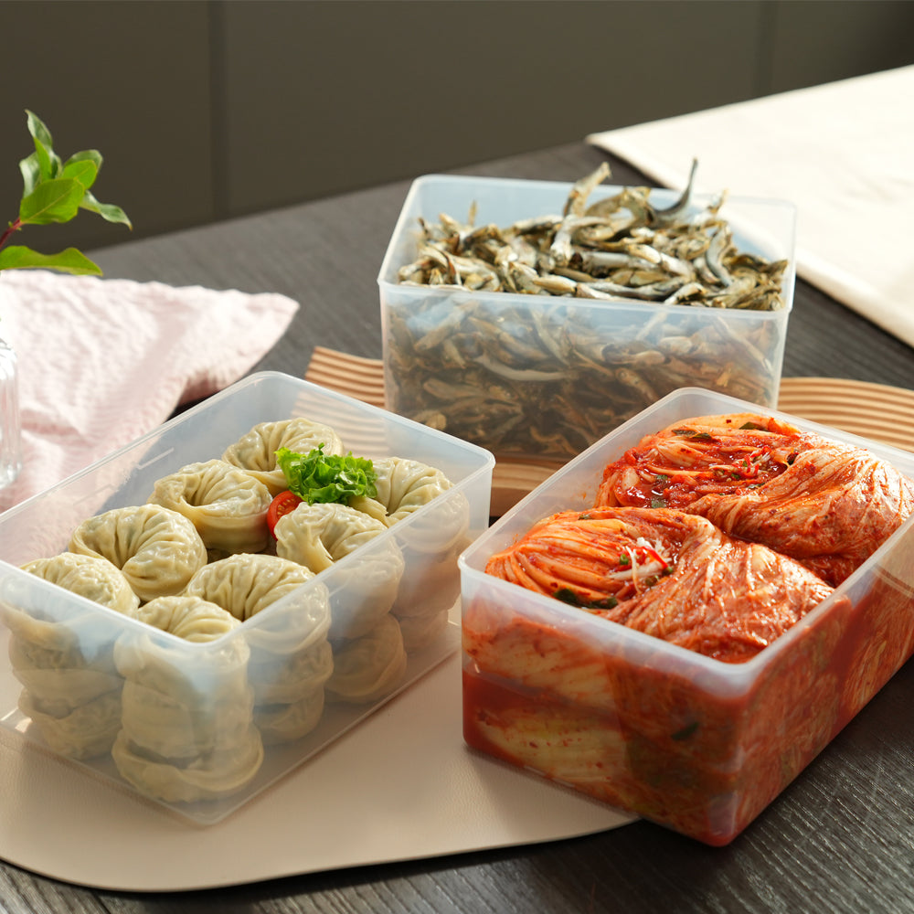 [한국직배송 B] 비트리 시즌2 모듈러 밀폐용기 30개 세트 (그린/핑크)