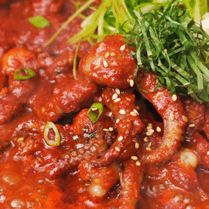 [동화푸드]  오마니 쭈꾸미볶음 500g x 2팩 (묶음)