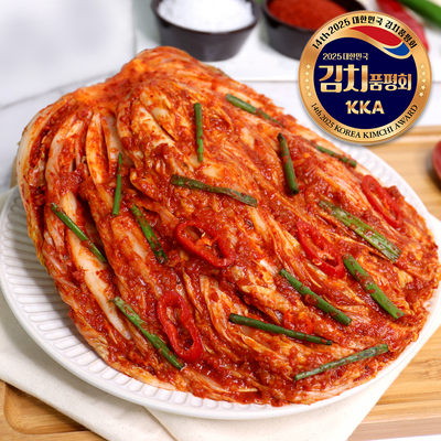 [한국직배송 A] 김치품평회 대상 새벽팜 포기김치 4kg