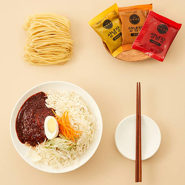 [Boyeong Mandu] Medium Spicy Chewy Cold Noodles 530g (2 Servings) x 2pk