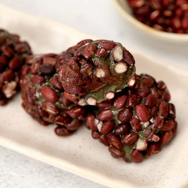 [Jeju Tteokjip] Jeju Traditional Red Bean Omegi Rice Cake (40g x 10 pieces)