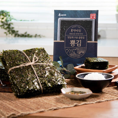 Roasted Seaweed (Pyong-gim) 75g (15g x 5)