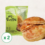 Sweet Cinnamon Filled Korean Pancakes
 1kg (100g x 10) - (Individually Packaged) x 2 (Set)