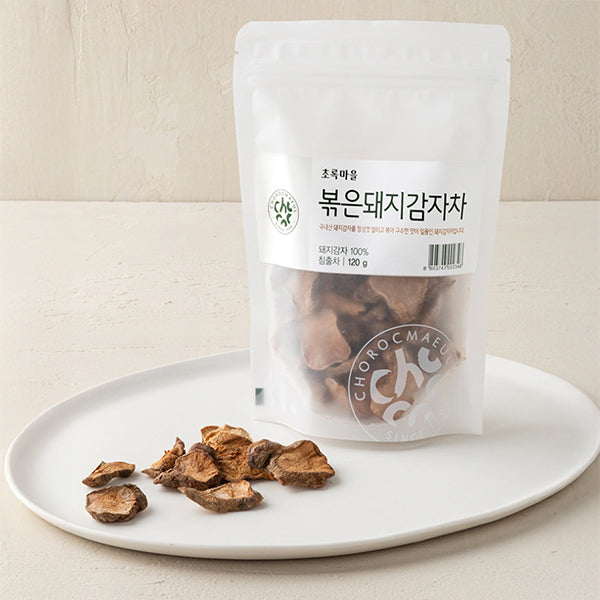 [초록마을] 국내산 무농약 볶은 땅콩자차 120g 