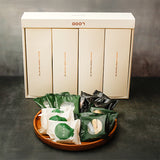 [마음이가] 선물세트 2박스-A형(흑임자인절미+콩쑥개떡+앙꼬절편+모듬영양떡) 1360g + B형(꿀떡+바람떡+흑임자인절미+옛날찹쌀떡) 1800g_무료배송특가 (묶음)