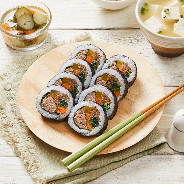[Hakhwa] Walnut Cake with Red Bean Paste 600g + Tuna Mayo Kimbap 240g x 3 + Frozen Roasted Sweet Potato (Set)