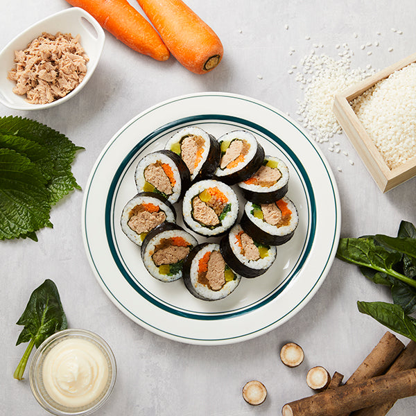 Baba Kimbap - Mushroom Japchae Kimbap 230g (New Customer)