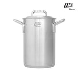 [Korea Direct Delivery B] AMT 316Ti 5-Ply Sharp Stainless Steel Pasta Pot with Strainer, 16cm