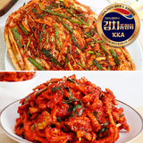 [한국직배송 C] 김치품평회 대상 새벽팜 보쌈김치 3kg + 무말랭이 1kg