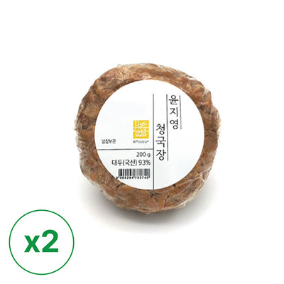 Yoon Ji-young Cheonggukjang 200g x 2 (Set)