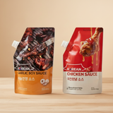 [에코라인] 마늘간장소스 500g + 치킨양념소스 500g (묶음)