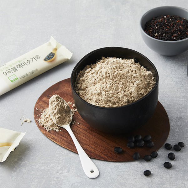 Organic 9-Grain Black Misugaru Stick Packs (20g x 15)